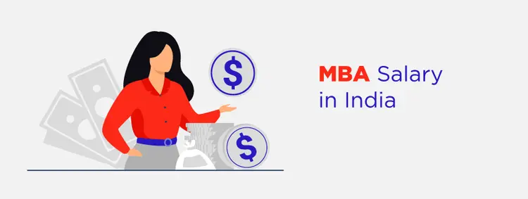mba salery in india