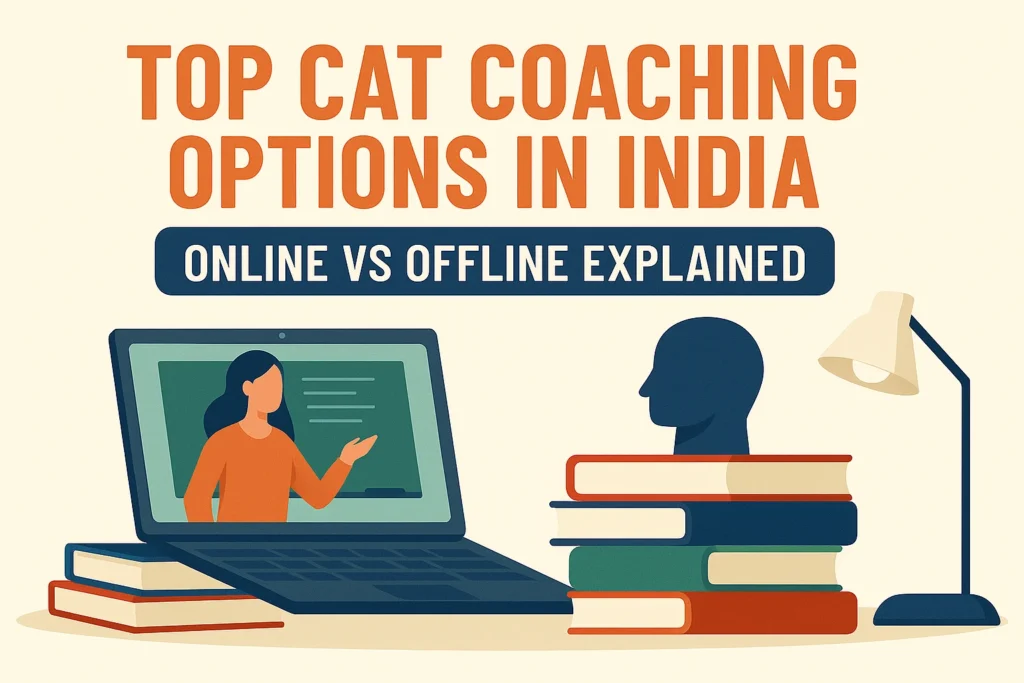 Top CAT coaching 2025 – online vs offline