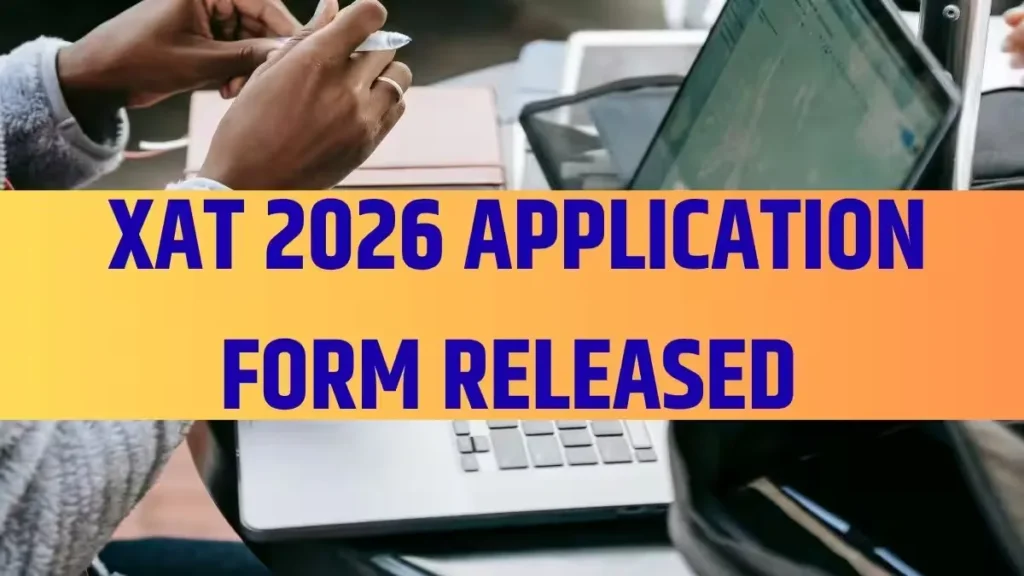 Filling XAT form online for 2026 exam
