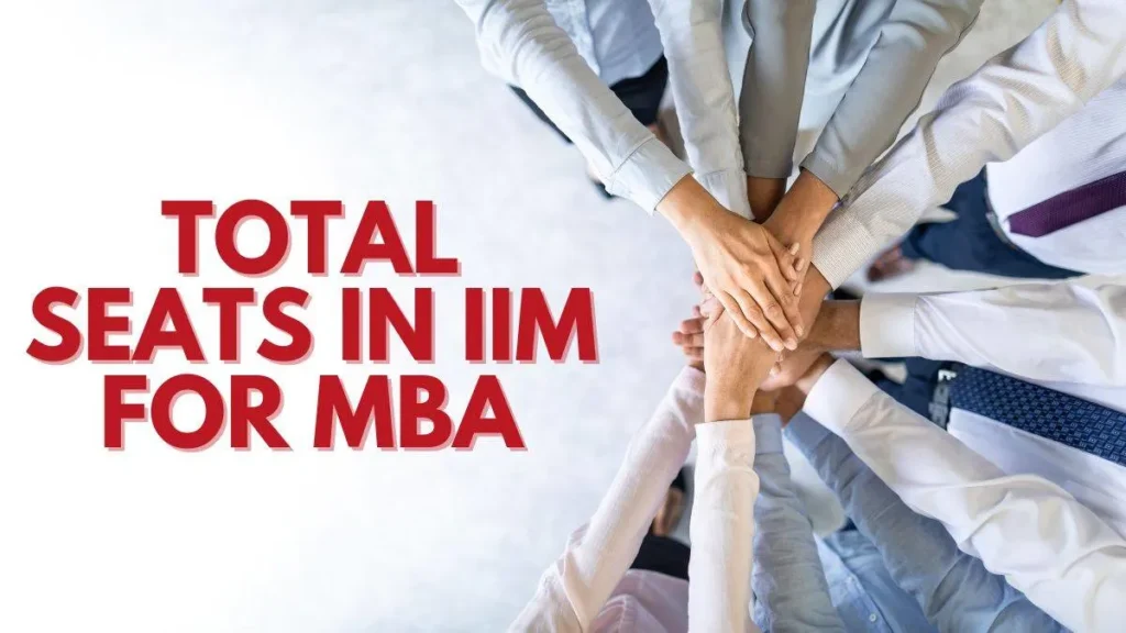 Total Seats in IIMs 2025 by category and program