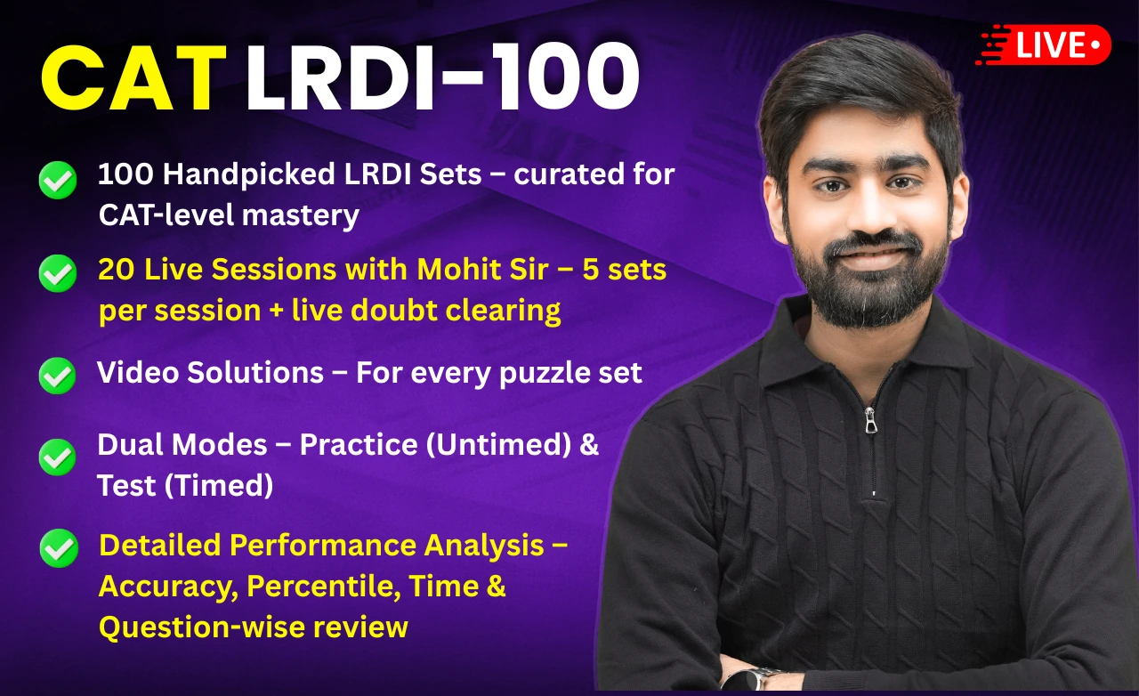 CAT LRDI 100 Live Sessions